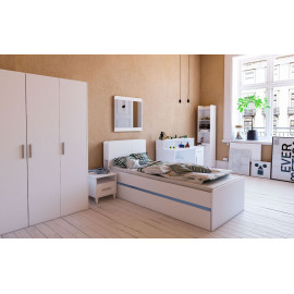 Надстройка к письменному столу Dallas белая