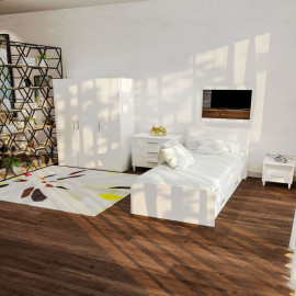 Тумба прикроватная Dallas белая