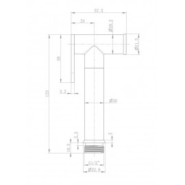 13003 VERONA набор для гигиенического душа