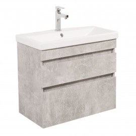 Тумба Винтаж консольная 60 см с умывальником Elite (Бетон)