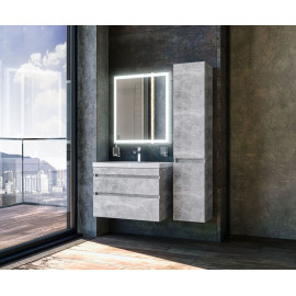 Тумба Винтаж консольная 80 см с умывальником Elite (Бетон)