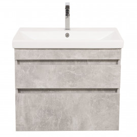 Тумба Винтаж консольная 80 см с умывальником Elite (Бетон)