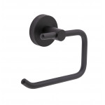 Держатель для бумаги открыт Глория, черный матовый 8116