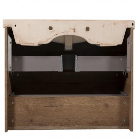 Тумба Винтаж консольная 80 см с умывальником Elite (Севилья)