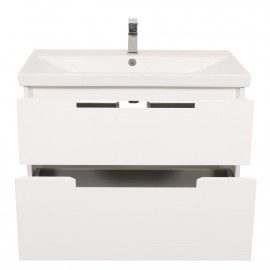 Тумба Инфинити 80 см с умывальником Elite (консольная)