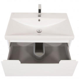 Тумба Инфинити 80 см с умывальником Elite (консольная)