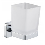 Стакан для зубных щеток CAPRI, стекло, хром 6621