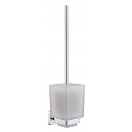 Щетка для унитаза CAPRI, стекло, хром 6629