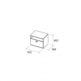 Тумба прикроватная TESSA