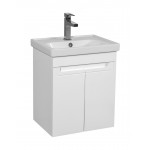 Тумба Омега 50 см консольная с умывальником "Frame"