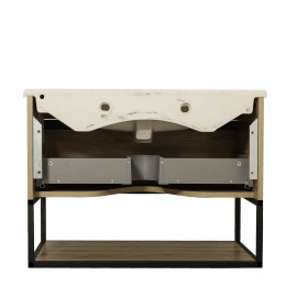 Тумба Лофт Айрон севилья 85 см с умывальником Arte консольная