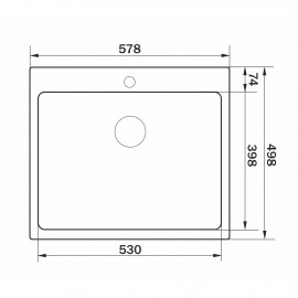 Сталеві мийки Villena