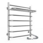 Электрический полотенцесушитель Laris Стандарт П7 500 х 660 с полкой Э (подкл. справа)