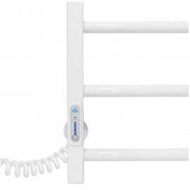 Электрический полотенцесушитель Laris Зебра Альфа ЧК6 400 х 600 Э (подкл. слева) R3