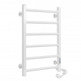 Электрический полотенцесушитель Laris Зебра Альфа ЧК6 400 х 600 Э (подкл. справа) R3