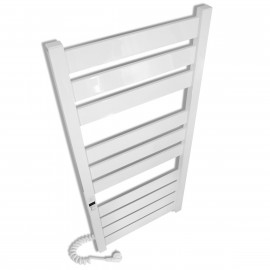 Электрический полотенцесушитель Laris Зебра Гефест Премиум ЧК10 500 х 1200 Э (подкл. слева)