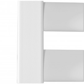 Электрический полотенцесушитель Laris Зебра Лавина ЧК10 500 х 900 Э (подкл. справа)