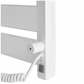 Электрический полотенцесушитель Laris Зебра Лавина ЧК10 500 х 900 Э (подкл. справа)