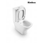 GAP Rimless чаша пристенного напольного унитаза, выпуск универсальный