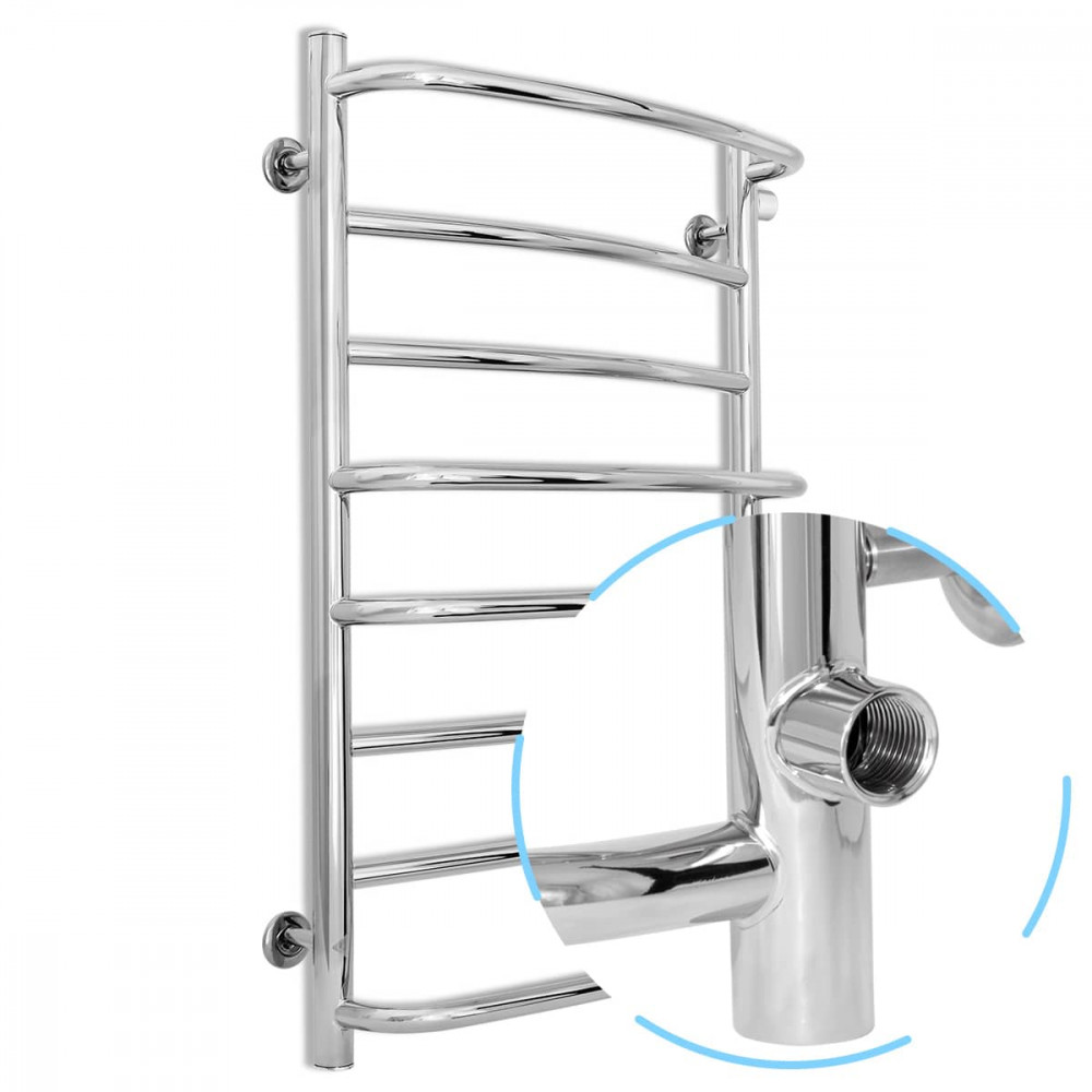 Водяной полотенцесушитель Laris Евромикс П8 500 х 800 б/п 1/2