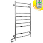 Электрический полотенцесушитель Laris Классик П9 500 х 900 Э сенсор S3 (подкл. слева)