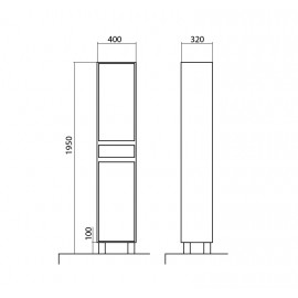 Пенал Валенсия (правый/левый)