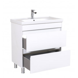 Тумба Валенсия 80 см с умывальником Frame