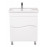 Тумба Альфа напольная 70 см белая с умывальником Frame