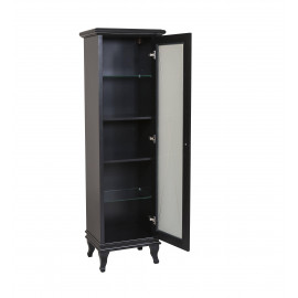 Пенал Беатриче 50 см черный патина хром (правый/левый) (позиция &quot;под заказ&quot;)