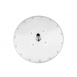 Верхний душ Rodos 010CP R250mm, круглый