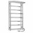 Электрический полотенцесушитель Laris Еврофлеш П8 500 х 1000 с полкой Э (подкл. справа) S