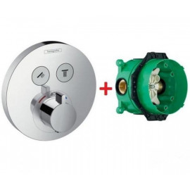 Shower Select S Набор для душа, вкл. термостат (наружная часть)+ IBOX universal скрытая часть для смесителя (В ПОДАРОК)