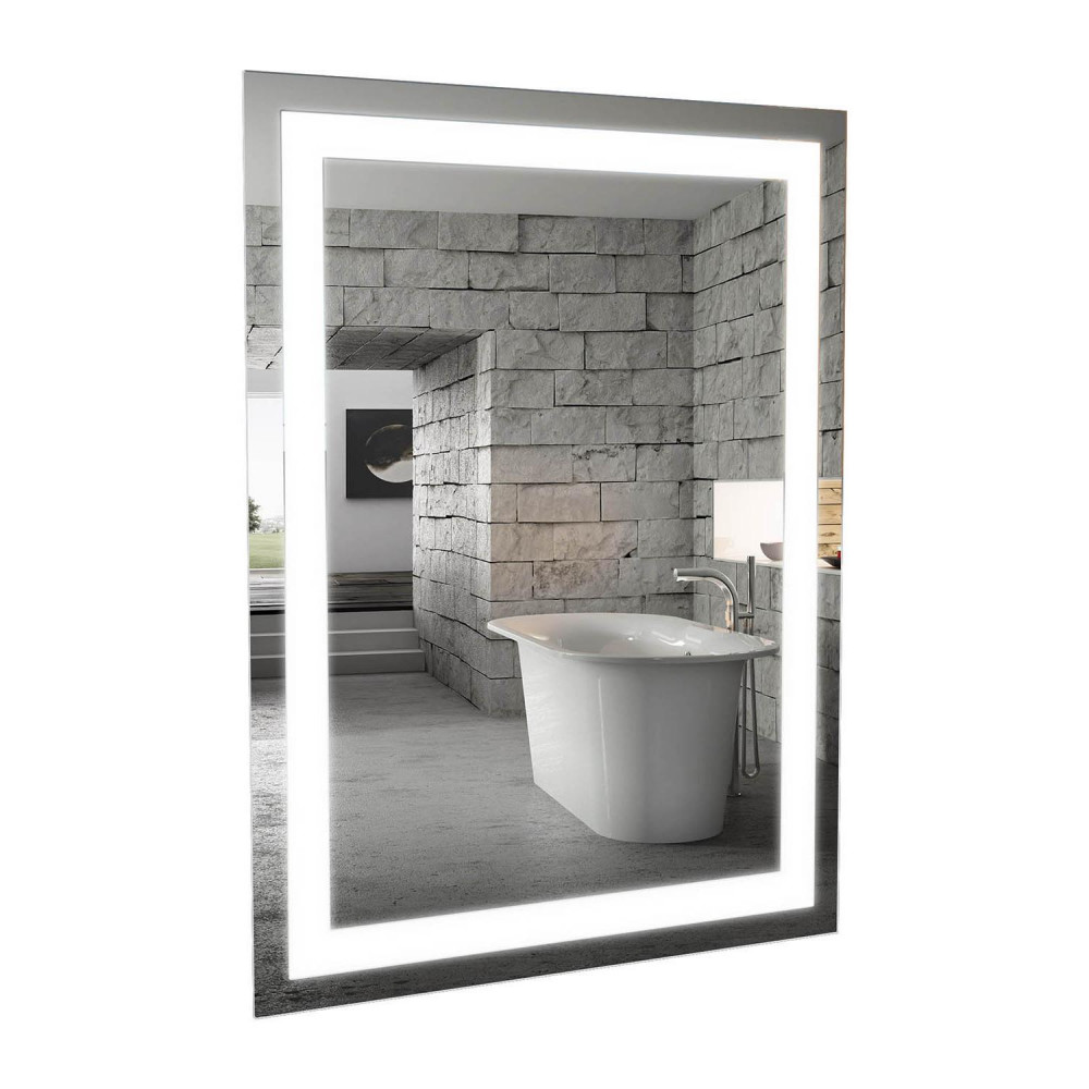 Зеркало Альфа 60 см с LED подсветкой