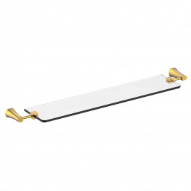 CUTHNA zlato полочка стеклянная