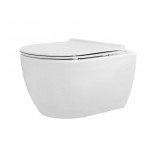 Унитаз подвесной City 018700, сиденье Slim Soft-Close