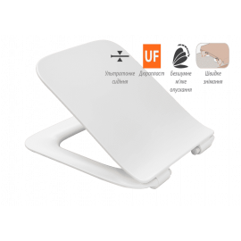 Унитаз подвесной Ibiza 018900, сиденье Slim Soft-Close