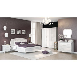 Кровать Сан Ремо 1800 Белый Глянец