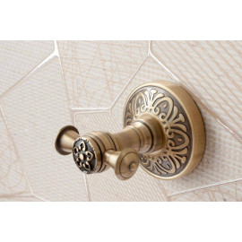 Крючок Милано бронза двойной 9625