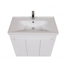 Тумба Омега напольная 80 см с умывальником Frame