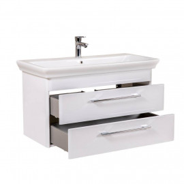 Тумба Паола консольная 96 см с умывальником