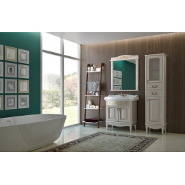 Зеркало Микела 100 см ваниль