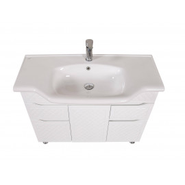 Тумба Родорс напольная 100 см с умывальником