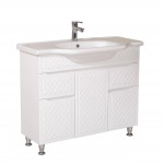 Тумба Родорс напольная 100 см с умывальником