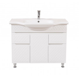 Тумба Родорс напольная 100 см с умывальником