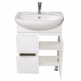 Тумба Родорс напольная 65 см с умывальником