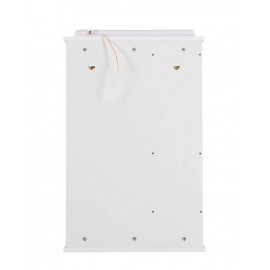 Зеркало Ассоль 55 см с пеналом слева и подсветкой