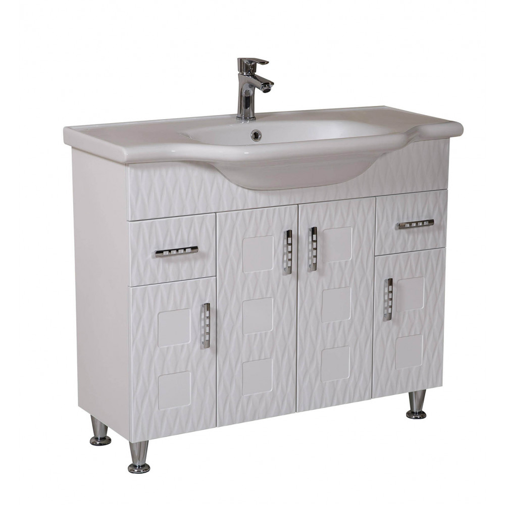 Тумба Ассоль 100 см с умывальником