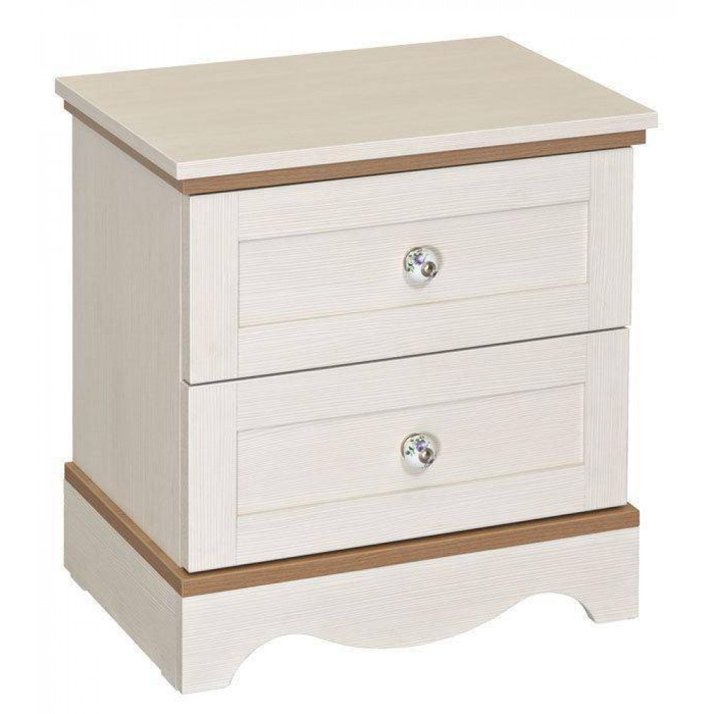 Тумба Прикроватная Мисс Флавер 2 ящика