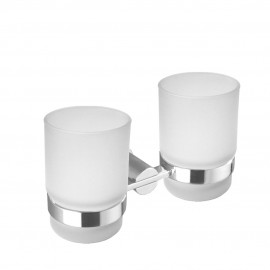 Стакан для зубных щеток двойной Маттео 8828