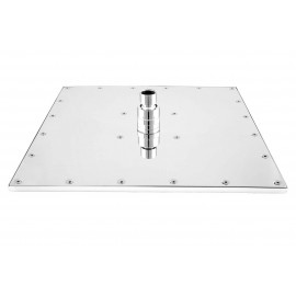 Верхний душ Rodos 014CP 300x300mm, квадратный